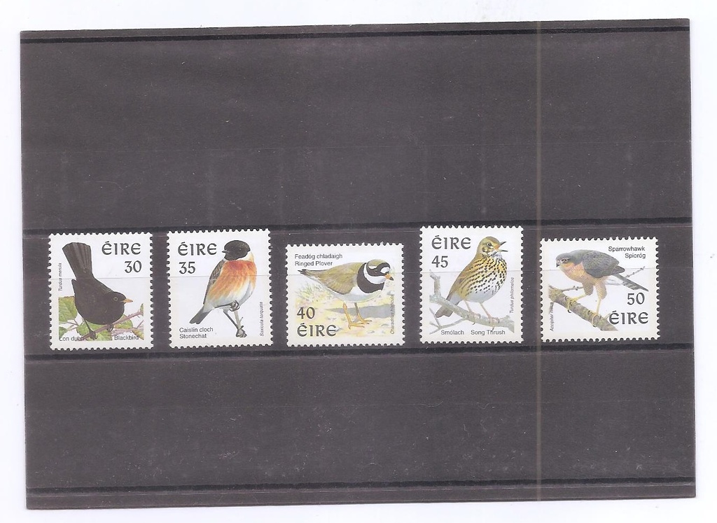 IRLANDA DEL AÑO 1998 PAJAROS