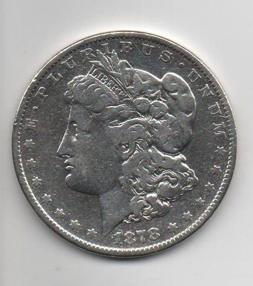 ESTADOS UNIDOS DEL AÑO 1878 DE 1 DOLAR