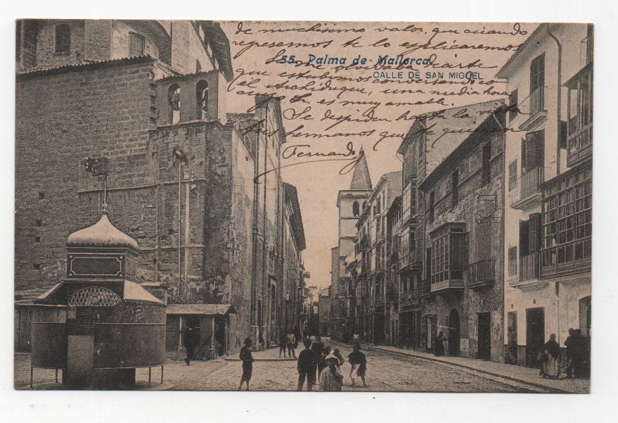 ESPAÑA POSTAL Nº 42 MALLORCA C/ SAN MIGUEL