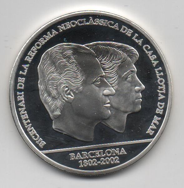 ESPAÑA- MEDALLA DE PLATA -REFORMA CASA DE LA LLOTJA DE MAR