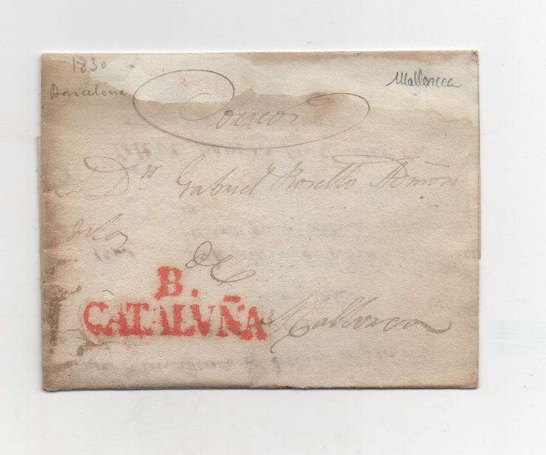 ESPAÑA Nº 52 CATALUÑA AÑO 30- 01- 1830