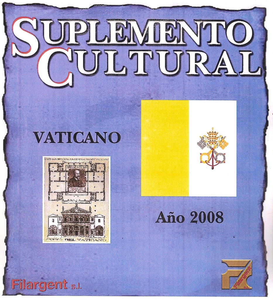 VATICANO HOJAS PARA SELLOS