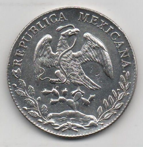 MEXICO DEL AÑO 1894 DE 8 REALES
