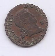 ESPAÑA FERNANDO VII DEL AÑO 1833 DE 2 MARAVEDIES