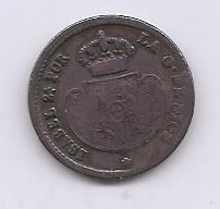 ESPAÑA ISABEL II DEL AÑO 1853 DOBLE DECIMA DE REAL