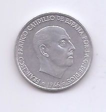 ESTADO ESPAÑOL (FRANCO) DEL AÑO 1966*71 DE 50 CENTIMOS