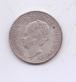 HOLANDA DEL AÑO 1922 DE 1/S GULDEN