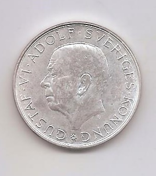 SUECIA DEL AÑO 1972 DE 10 KRONOR U