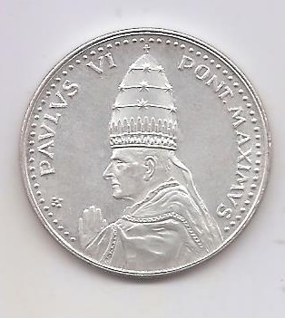 VATICANO DEL AÑO 1975. MEDALLA PABLO VI LA PIETAT