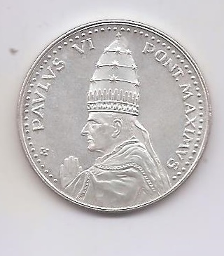 VATICANO DEL AÑO 1975. MEDALLA PABLO VI AÑO SANTO