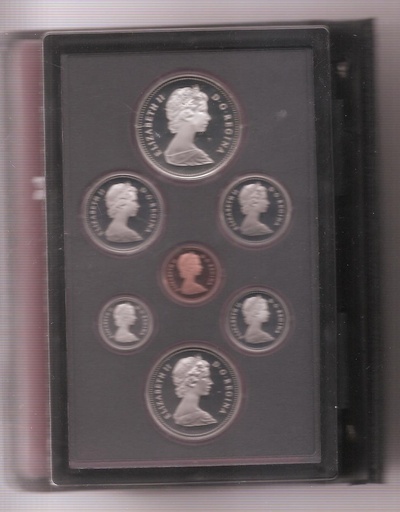 CANADA DEL AÑO 1981 DE 7 VALORES