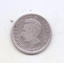 ECUADOR DEL AÑO 1900 DE 1 DECIMO