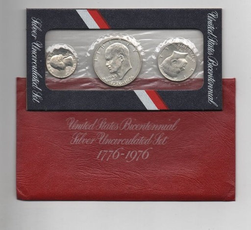 ESTADOS UNIDOS ESTUCHE CONMEMORATIVO BICENTENARIO DEL AÑO 1971