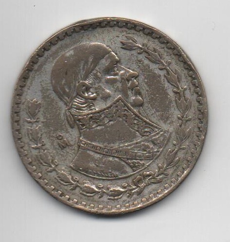 MEXICO DEL AÑO 1962 DE 1 PESO