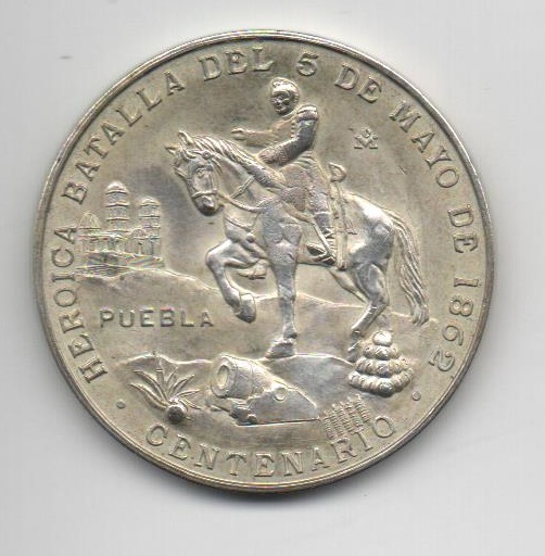 MEXICO DEL AÑO 1962 MEDALLA
