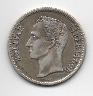 VENEZUELA DEL AÑO 1945 DE 1 BOLIVAR