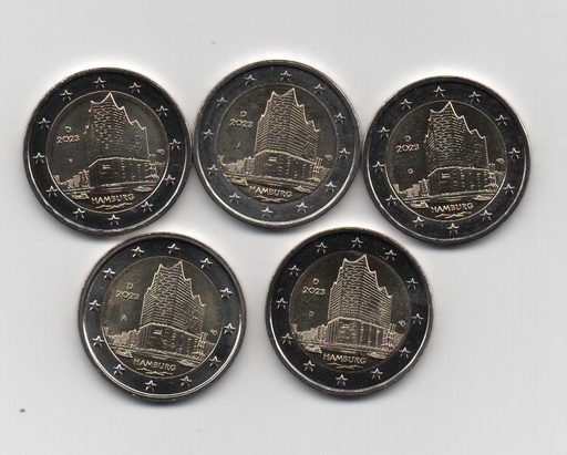 ALEMANIA DEL AÑO 2023 DE 2 EUROS CONMEMORATIVAS