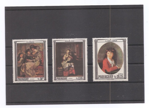 PARAGUAY DEL AÑO 1970 PINTURA