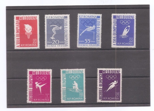 RUMANIA DEL AÑO 1956 DEPORTES