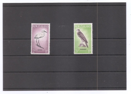 NUEVA ZELANDA DEL AÑO 1961 PAJAROS