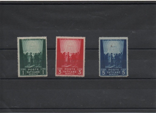AÑO 1944 COMPLETO SELLOS VATICANO