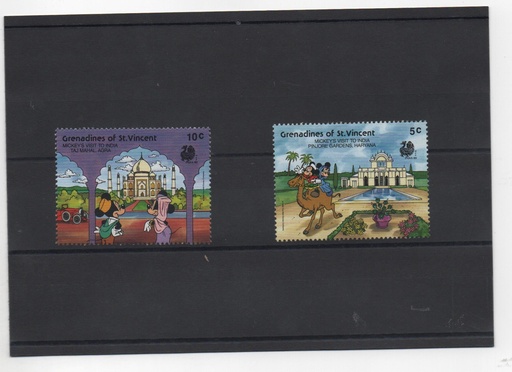 SAN VICENTE-LES GRENADINES DEL AÑO 1989 DE WALT DISNEY