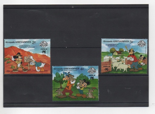 GRENADA-GRENADINES DEL AÑO 1988 DE WALT DISNEY