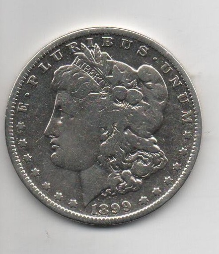ESTADOS UNIDOS DEL AÑO 1899 DE 1 DOLAR