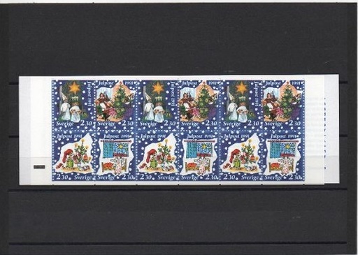 SUECIA DEL AÑO 1991 NAVIDAD