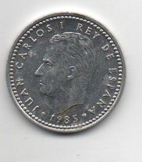 ESPAÑA DEL AÑO 1985 DE 1 PESETA