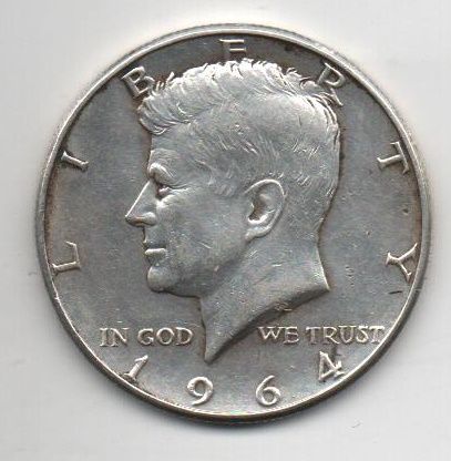 ESTADOS UNIDOS DEL AÑO 1964 DE 1/2 KENNEDY