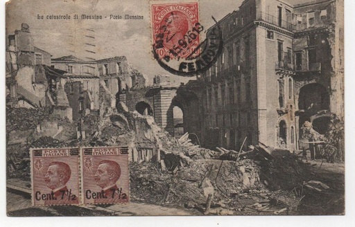 ITALIA POSTAL N-59 (PORTA MESSINA)