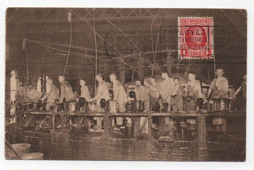 BELGICA POSTAL N-61 (TRABAJADORES)