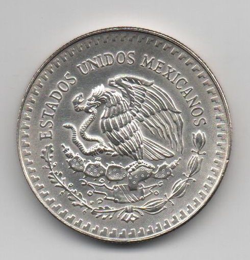 MEXICO DEL AÑO 1990 DE 1 ONZA