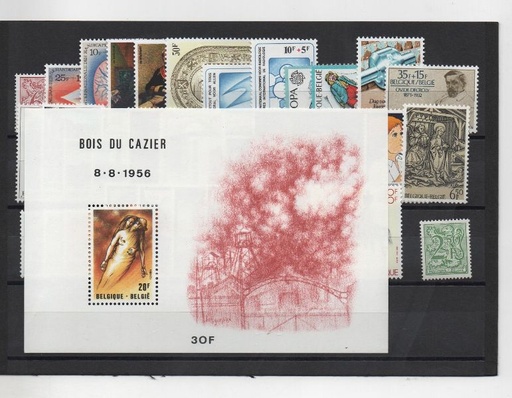 BELGICA AÑO COMPLETO DE 1981