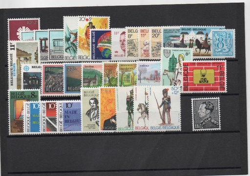 BELGICA AÑO COMPLETO DE 1983