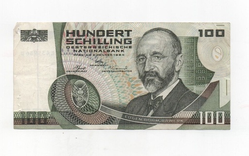 AUSTRIA DEL AÑO 1984 DE 100 SHILLING