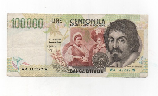 ITALIA DEL AÑO 1994 DE 100000 LIRAS