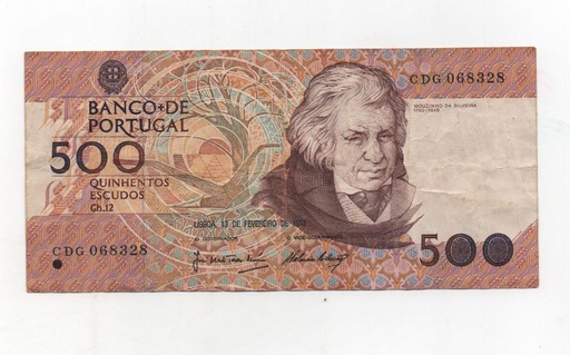 PORTUGAL DEL AÑO 1992 DE 500 ESCUDOS