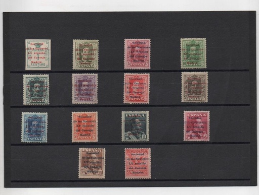 ESPAÑA DEL AÑO 1929 Nº 455/468 SOCIEDAD DE NACIONES**