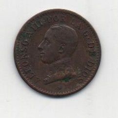 ALFONSO XIII DEL AÑO 1913 *3 DE 1 CENTIMO