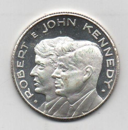 ESTADOS UNIDOS DEL AÑO 1964 MEDALLA JFKENEDY