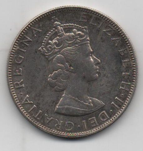 BERMUDA DEL AÑO 1964 DE 1 CROWN