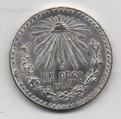MEXICO DEL AÑO 1932 DE 1 PESO